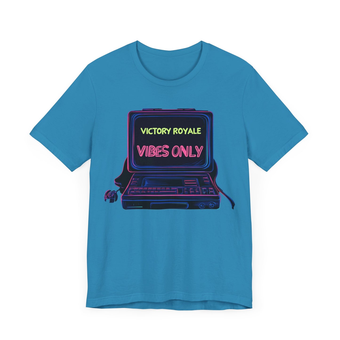 VICTORY ROYALE VIBES ONLY Short Sleeve Tee