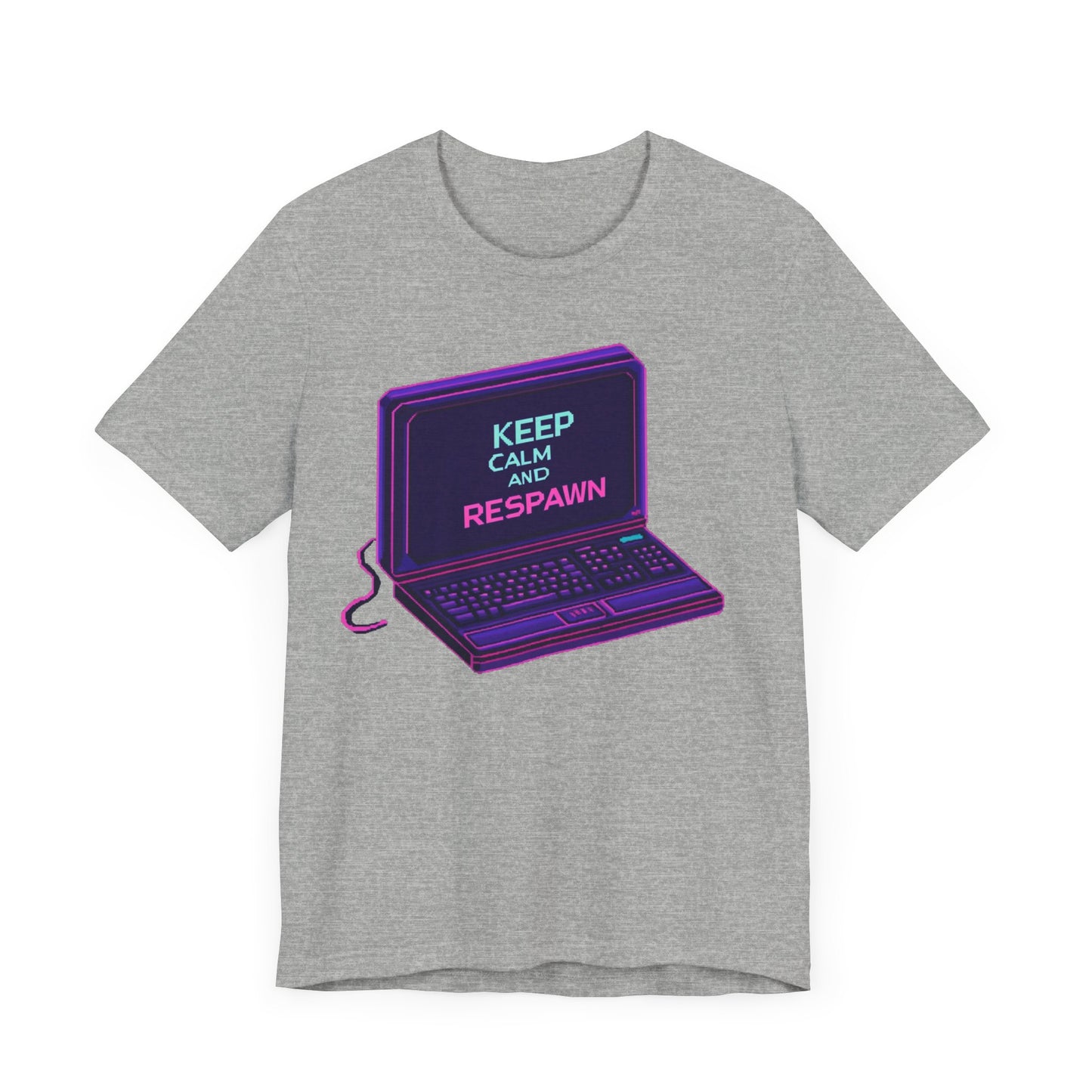 KEEP CALM AND RESPAWN Short Sleeve Tee