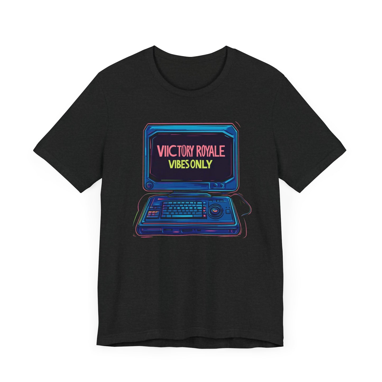 VICTORY ROYALE VIBES ONLY Short Sleeve Tee