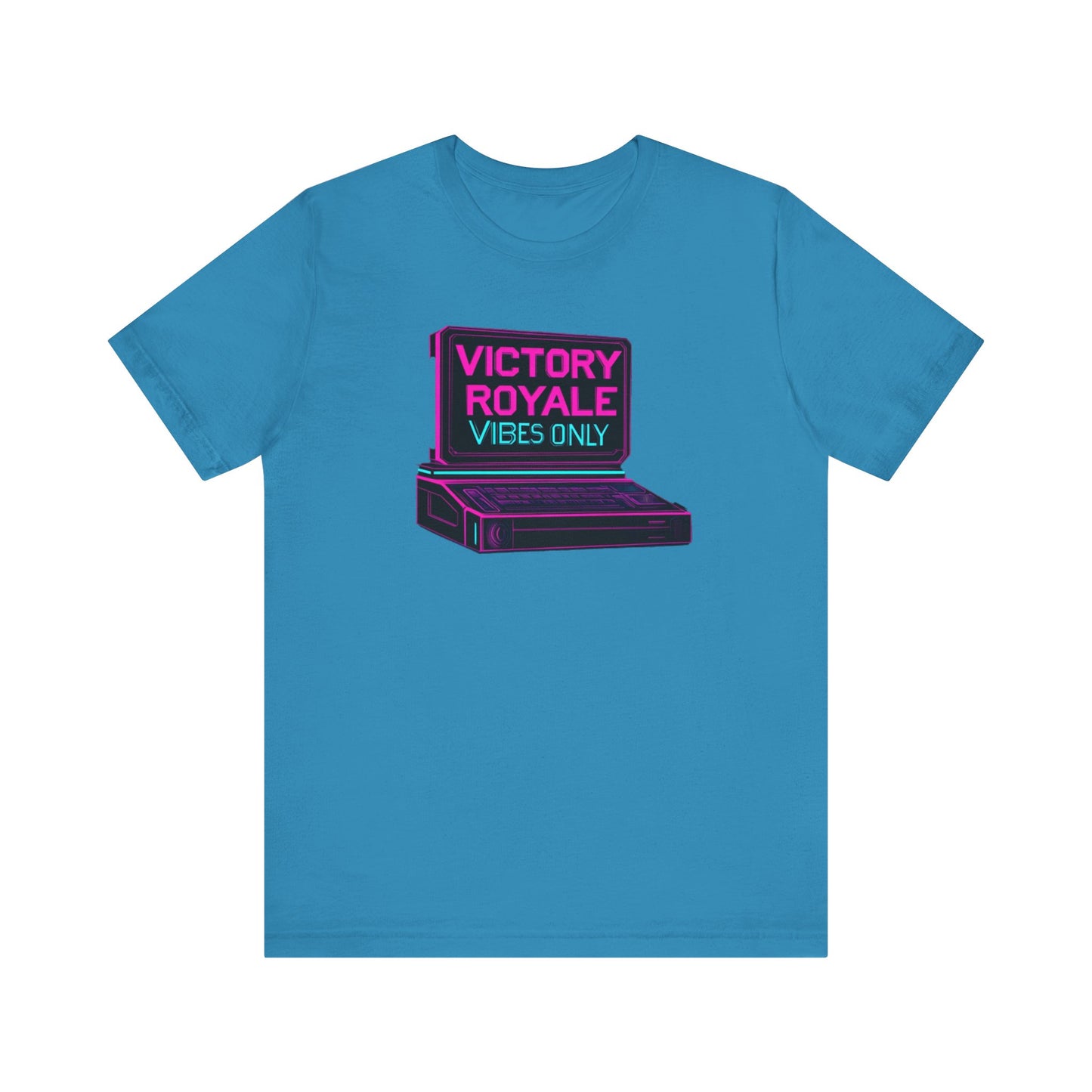 VICTORY ROYALE VIBES ONLY Short Sleeve Tee