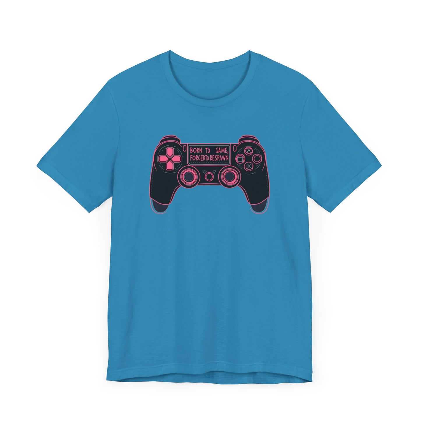 Born To Game, Forced To Respawn Controller Short Sleeve Tee