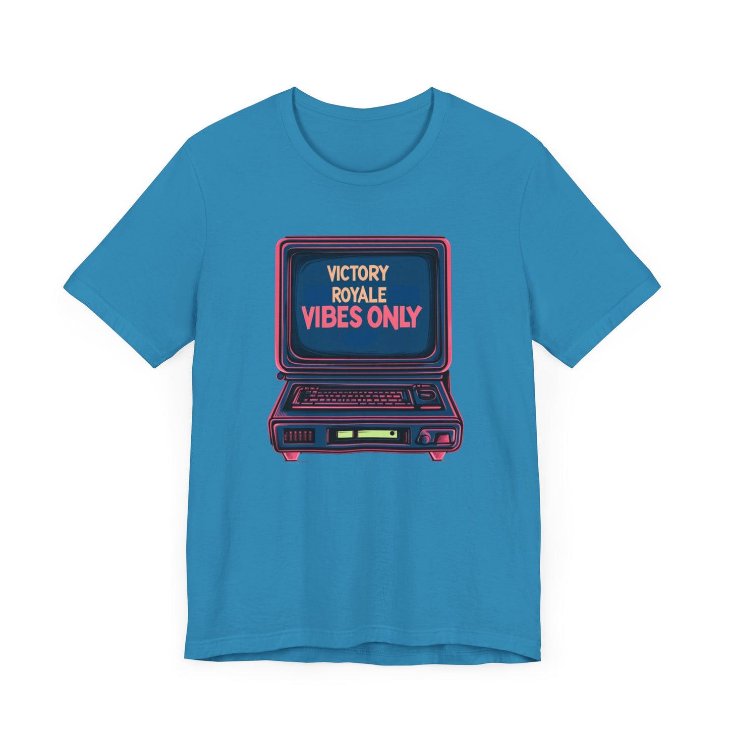 VICTORY ROYALE VIBES ONLY Short Sleeve Tee