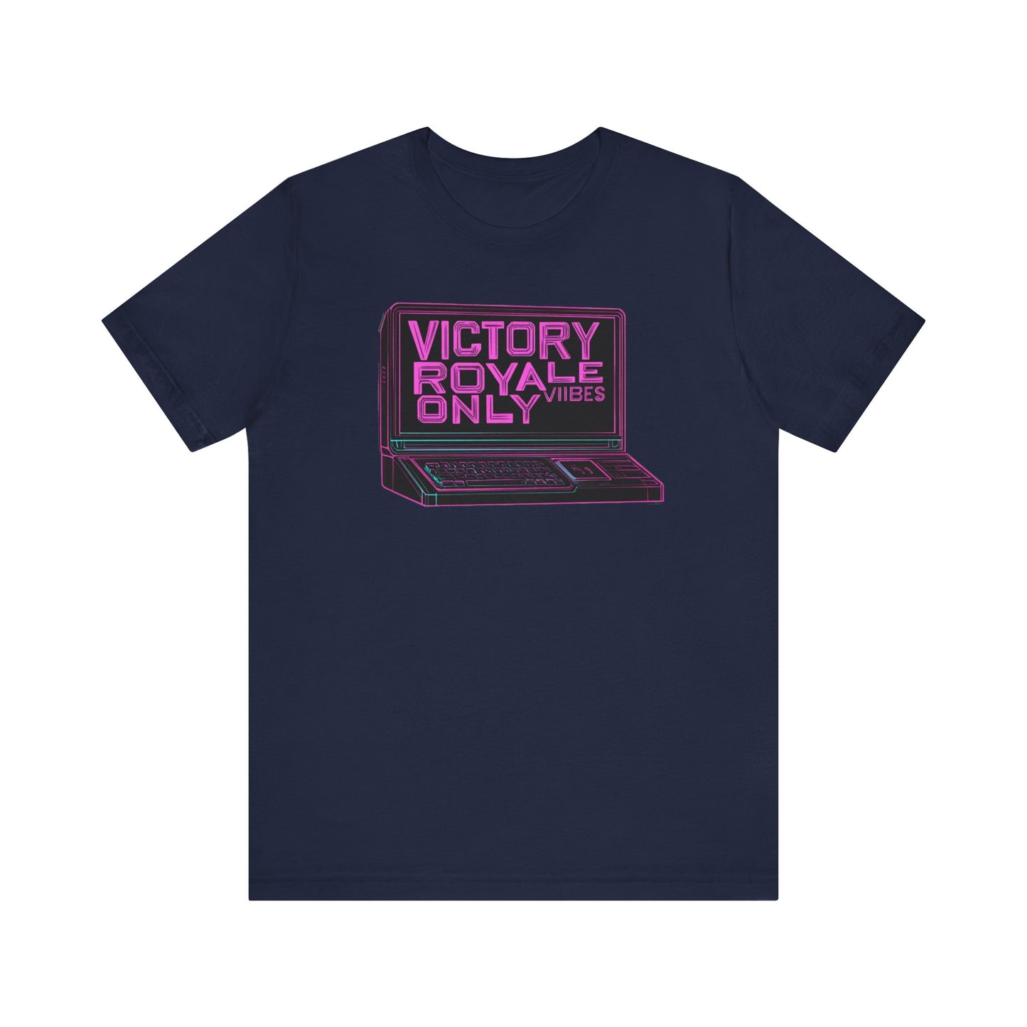 VICTORY ROYALE VIBES ONLY Short Sleeve Tee