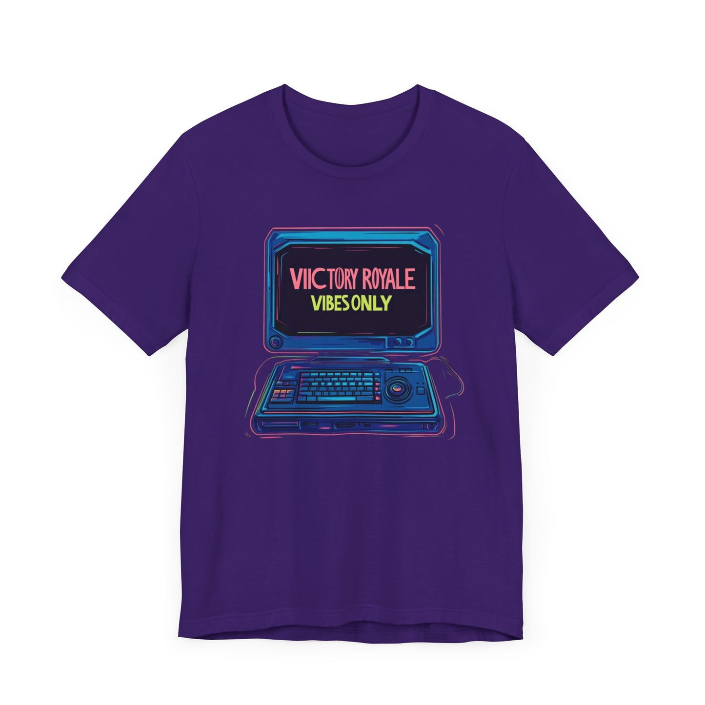 VICTORY ROYALE VIBES ONLY Short Sleeve Tee