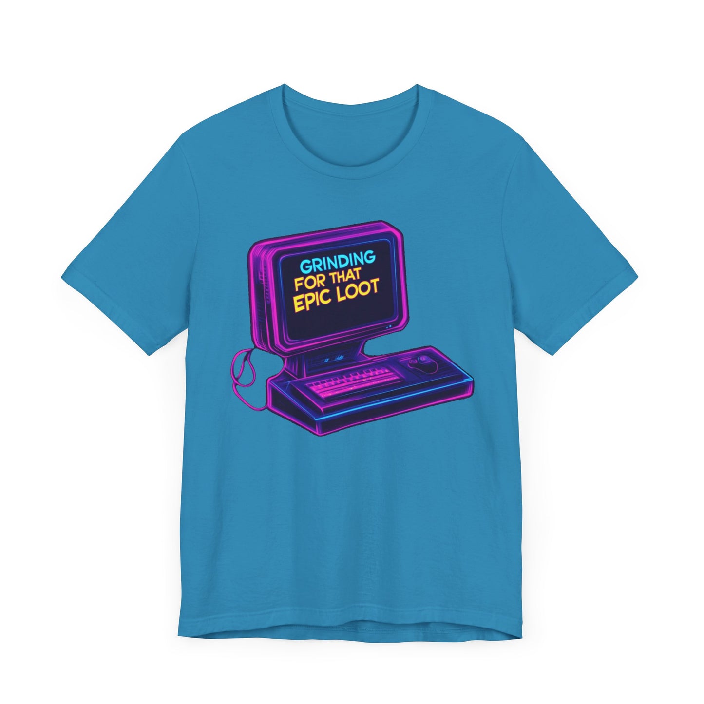 GRINDING FOR THAT EPIC LOOT Short Sleeve Tee