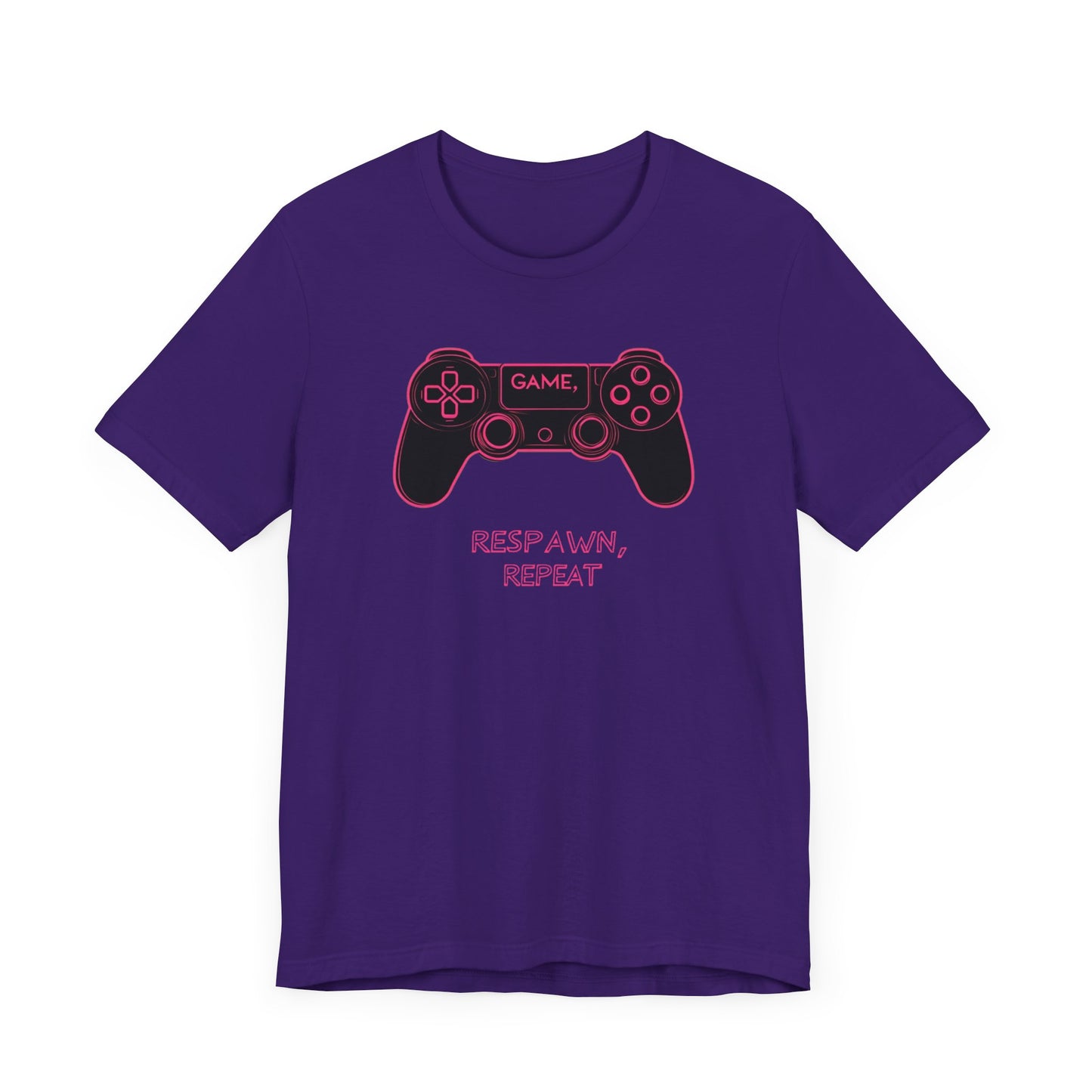 GAME, RESPAWN, REPEAT Controller Short Sleeve Tee