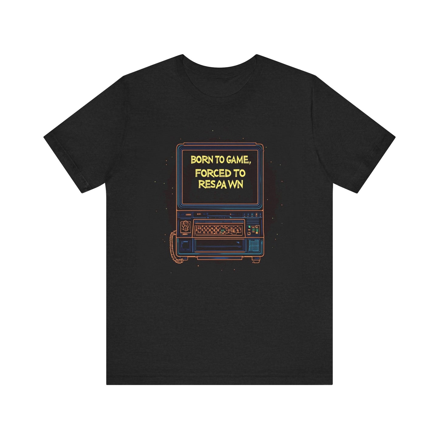 Born To Game, Forced To Respawn Controller Short Sleeve Tee