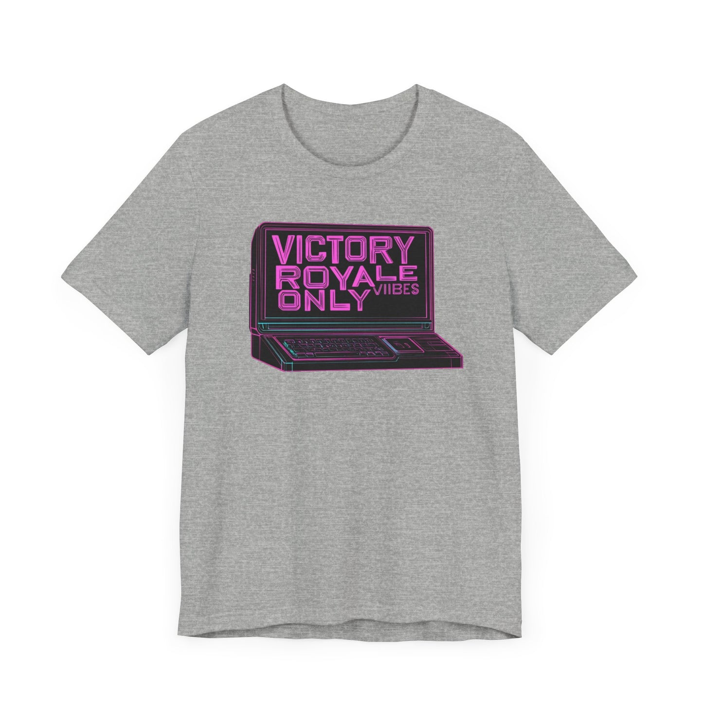 VICTORY ROYALE VIBES ONLY Short Sleeve Tee