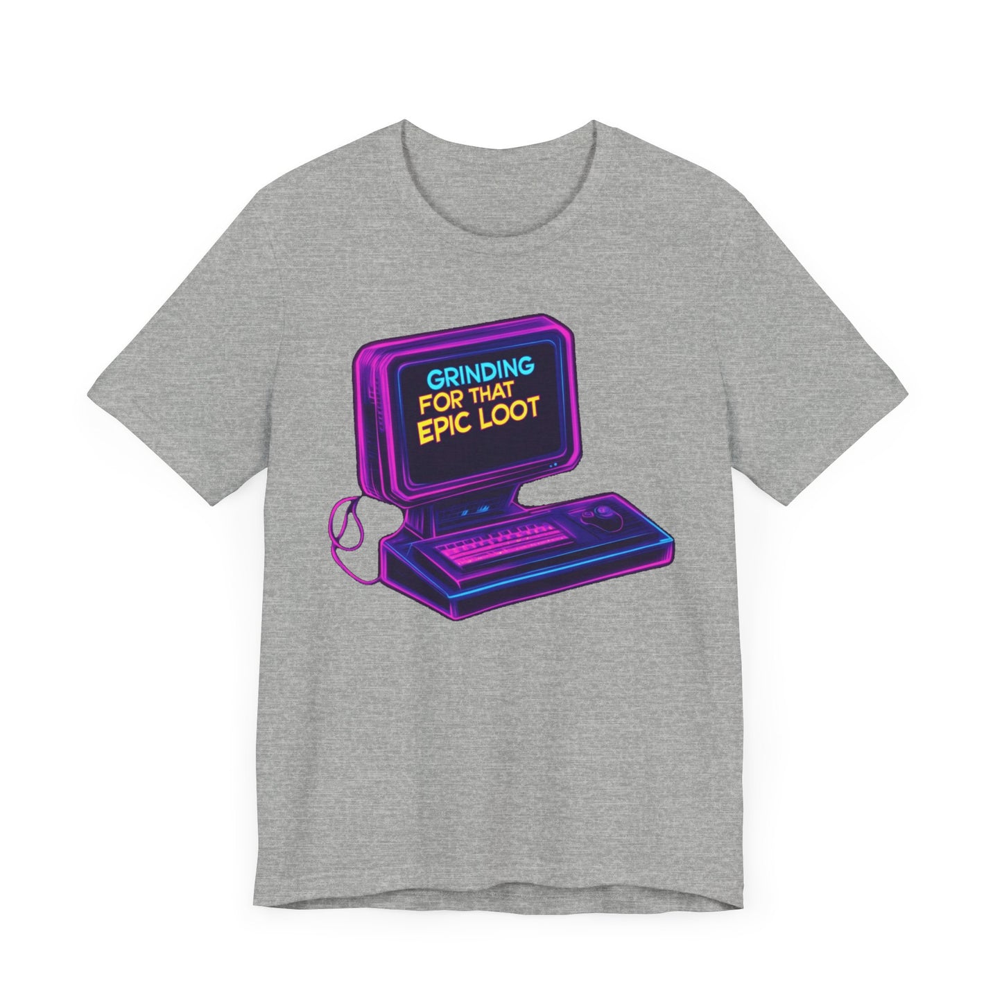 GRINDING FOR THAT EPIC LOOT Short Sleeve Tee