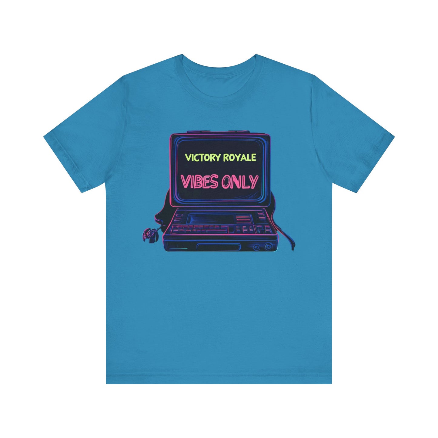 VICTORY ROYALE VIBES ONLY Short Sleeve Tee