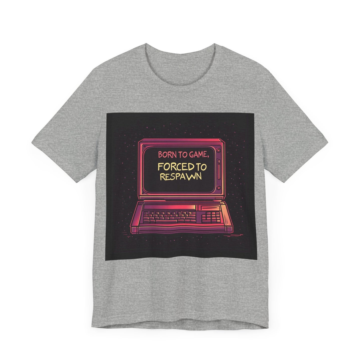 Born To Game, Forced To Respawn Controller Short Sleeve Tee