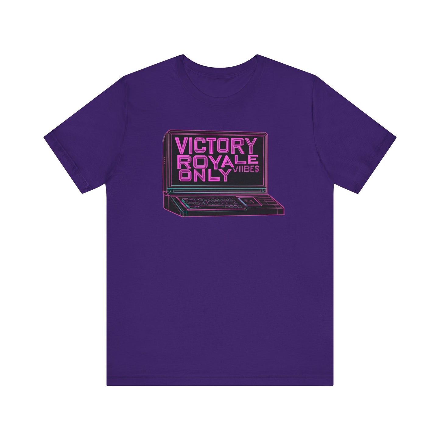 VICTORY ROYALE VIBES ONLY Short Sleeve Tee