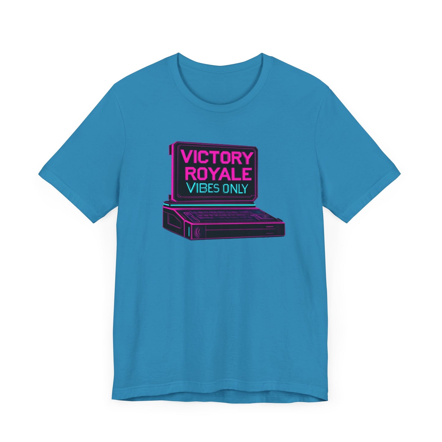 VICTORY ROYALE VIBES ONLY Short Sleeve Tee