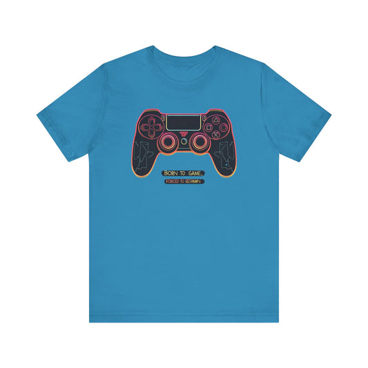 Born To Game, Forced To Respawn Controller Short Sleeve Tee