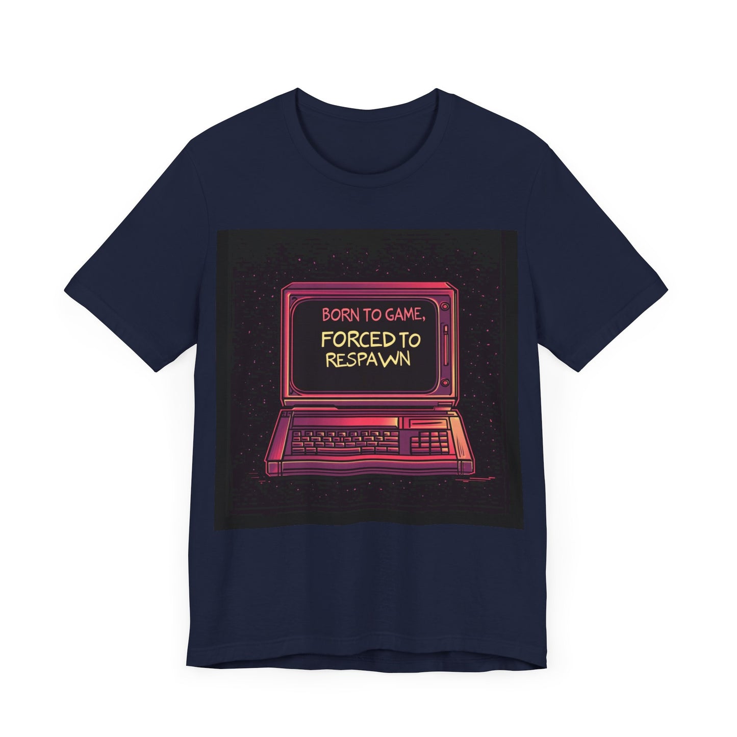 Born To Game, Forced To Respawn Controller Short Sleeve Tee