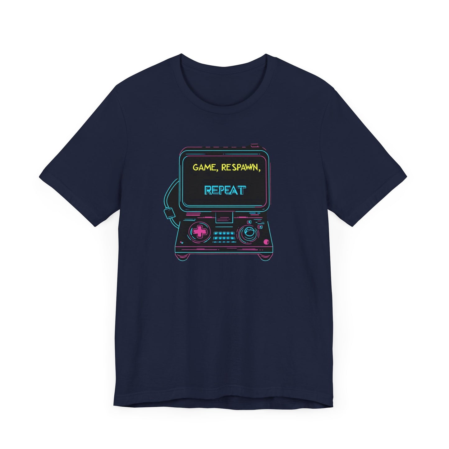 GAME, RESPAWN, REPEAT PC Short Sleeve Tee