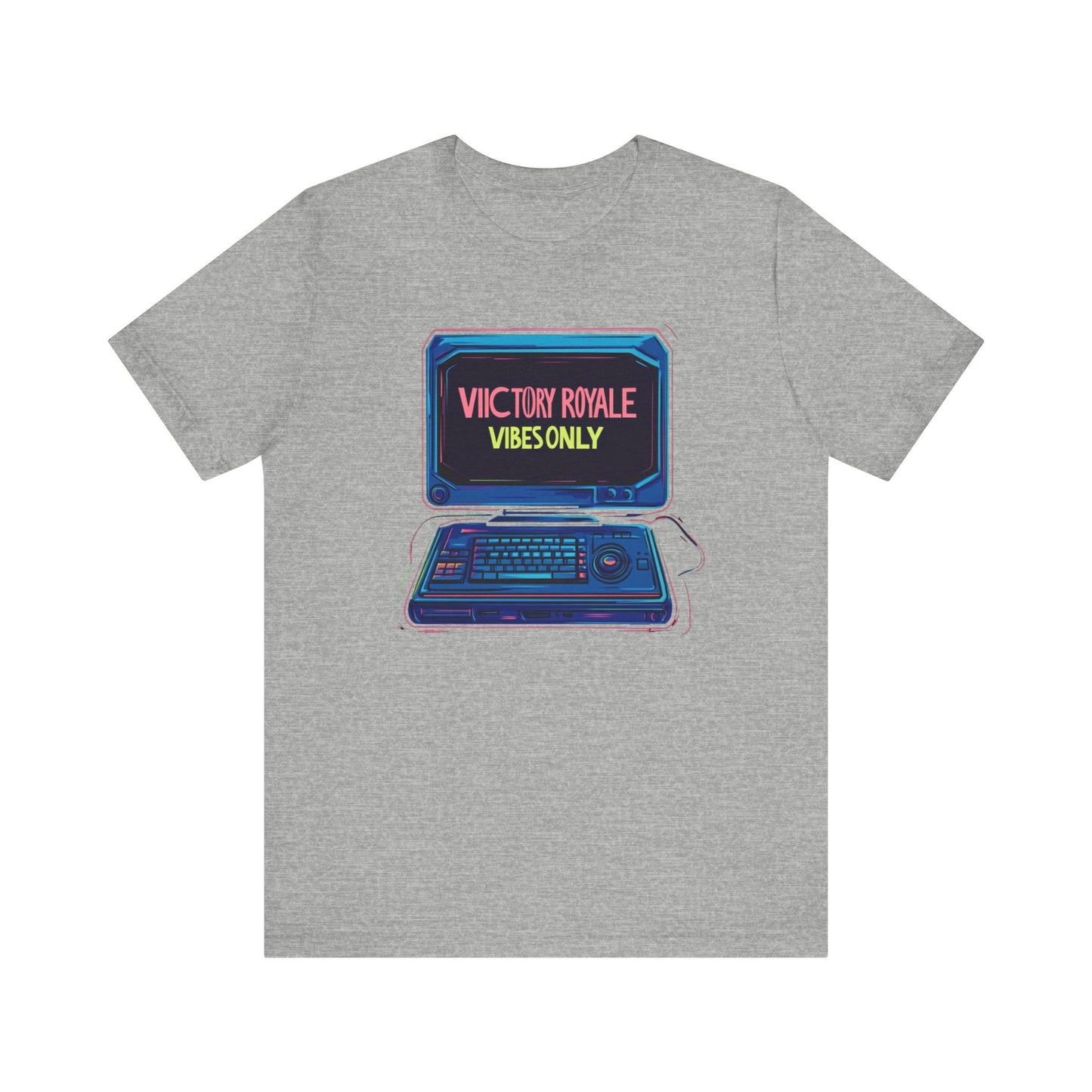 VICTORY ROYALE VIBES ONLY Short Sleeve Tee