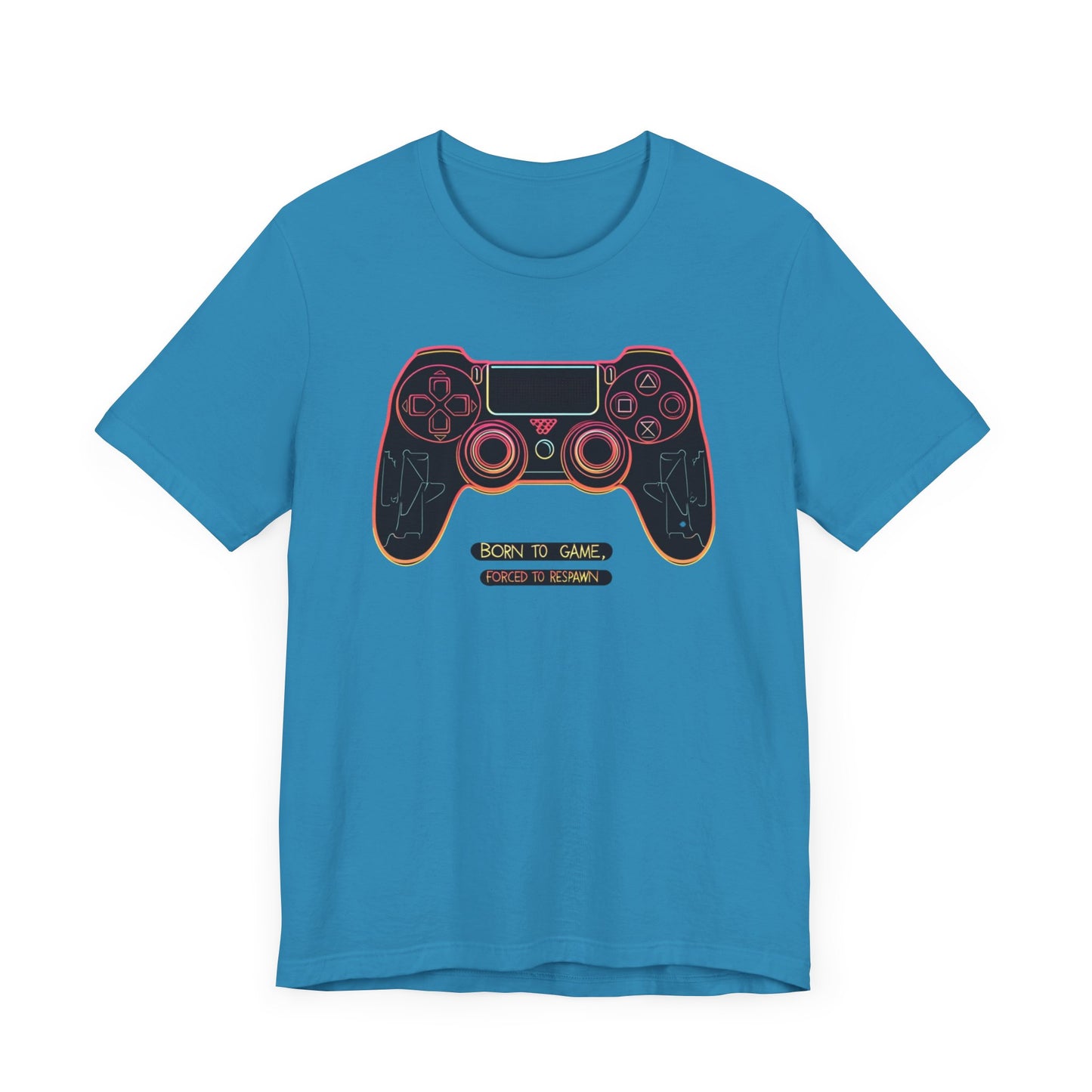 Born To Game, Forced To Respawn Controller Short Sleeve Tee