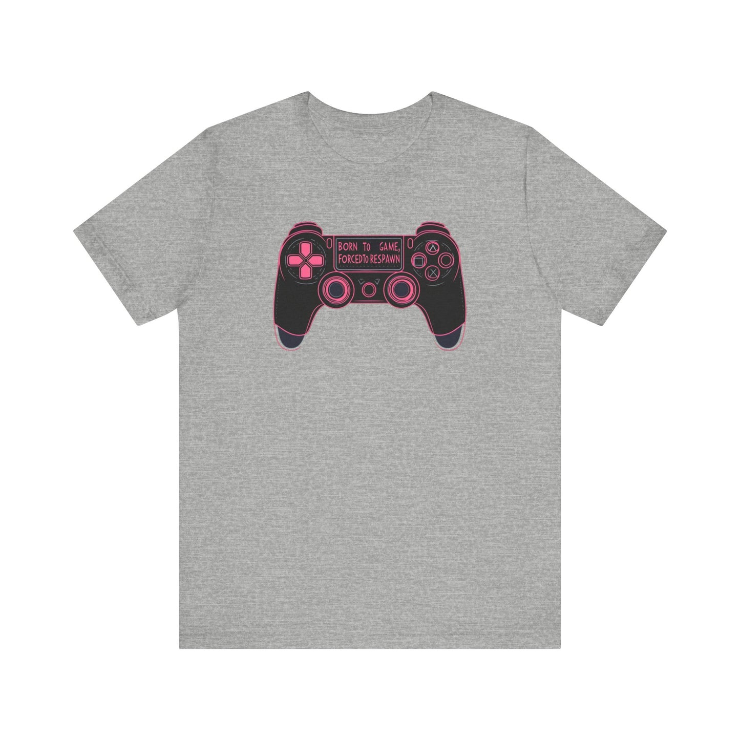 Born To Game, Forced To Respawn Controller Short Sleeve Tee