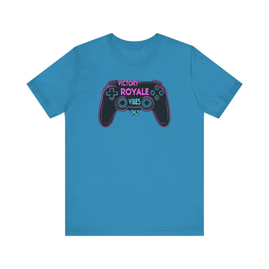 VICTORY ROYALE VIBES ONLY Short Sleeve Tee