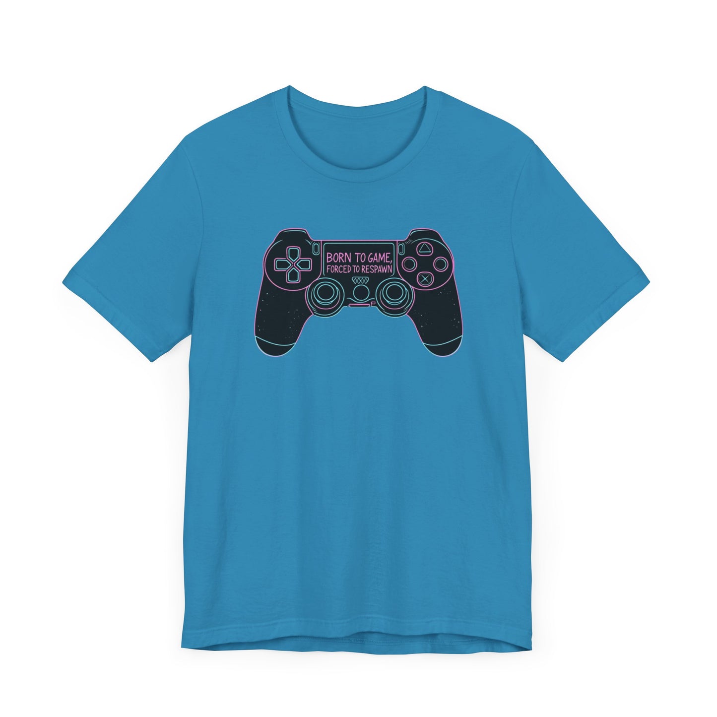 Born To Game, Forced To Respawn Controller Short Sleeve Tee