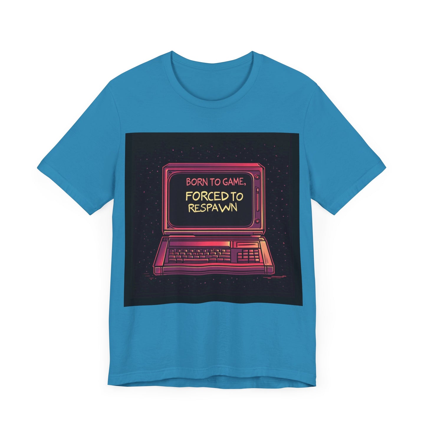 Born To Game, Forced To Respawn Controller Short Sleeve Tee